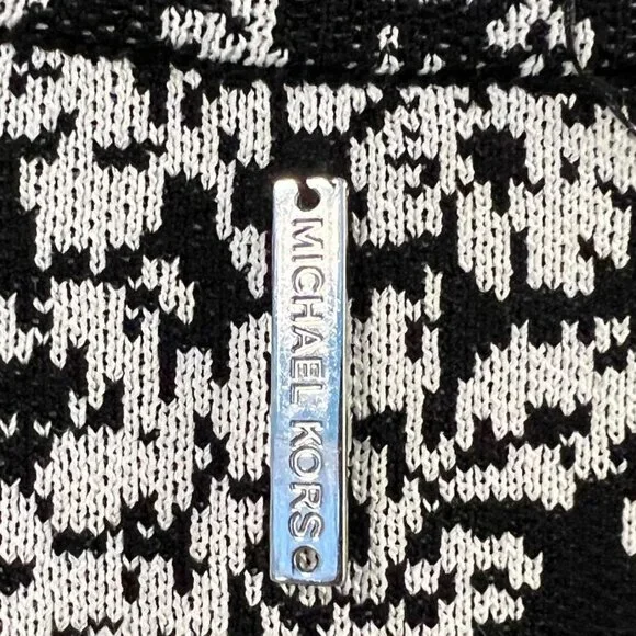 Michael Kors Bodycon Floral Knit Dress - Picture 5 of 7